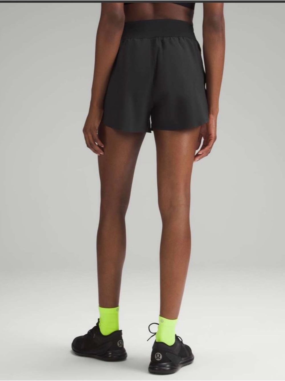 Lululemon Fast and Free High Rise Short - Black size 10